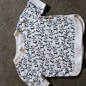 Kate Spade Short Sleeve LOVE Top